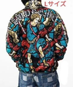 Supreme Saint Michael Fleece Jacket Rare L Streetwear Mint - Picture 1 of 2