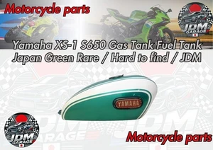 Yamaha XS-1 S650 Gas Tank Fuel Tank Japan Green Rare / Hard to find / JDM - Picture 1 of 10