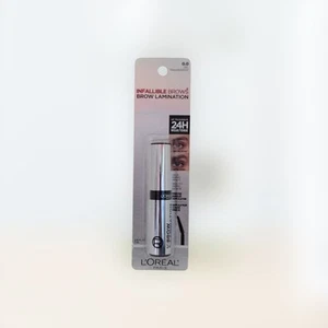 Loreal Paris INFALLIBLE BROWS LAMINATION 24 HOUR Wear 0.0 Transparent 0.16 fl oz - Picture 1 of 24