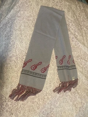 Vintage Keyboard & Guitar scarf Edgerton PA New Old Stock RARE ship tomorrow - Image 1 of 4