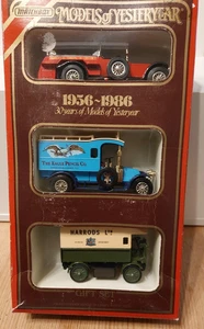 Matchbox Models of Yesteryear 1956- 1986 Diecast Models Gift Set Of 3 Vehicles - Picture 1 of 4