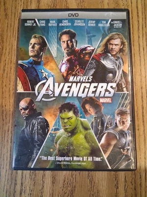 Marvel’s The Avengers (1) (DVD 2012) (MCU 6) Hulk Thor Captain America Iron Man+ - Image 1 of 3