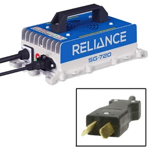 Reliance SG-720 High Frequency Industrial Charger | Club Car 36V Crowsfoot - Picture 1 of 1