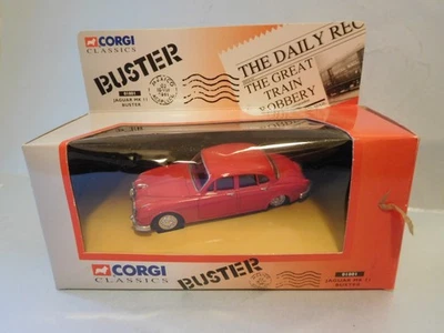 Modelo de coche Corgi 01801 escala 1:43 Jaguar Mk2 Buster - El gran robo de tren Foto 1 de 4