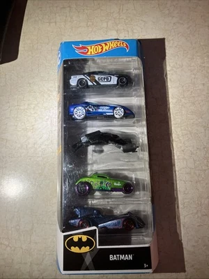 Hot Wheels Batman 2019  Batman 5 Pack Batmobile - Image 1 of 4