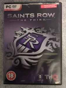 Saints Row THE THIRD (PC game) 2011 Manual + Free Post - Picture 1 of 11