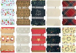 Christmas Cracker kit 6 X Make Your Own Cracker Hats Crackers Jokes 13 Designs - Picture 1 of 47