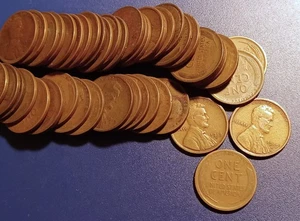 Bonito rollo (50) de centavos Lincoln 1919-S - Imagen 1 de 1