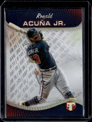 2024 Topps Pristine #PP-17 Ronald Acuña Jr. Pristine Production - Image 1 of 2
