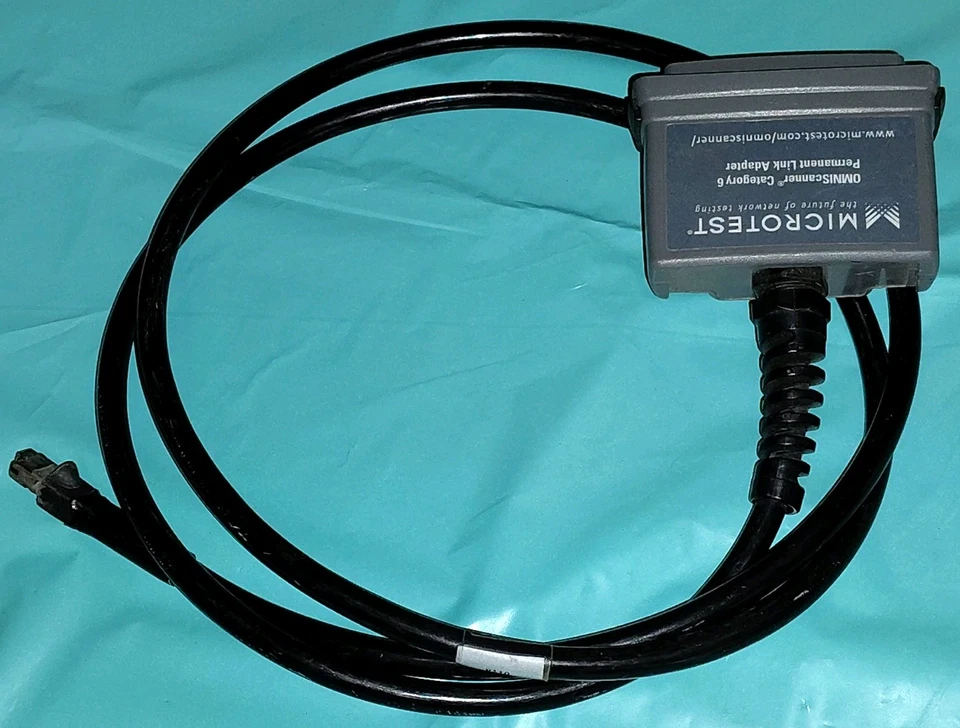 Adaptador de enlace permanente Fluke Microtest OMNIScanner categoría 6 2950-2630-03 Foto 1 de 3