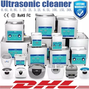 Professional Digital Ultrasonic Cleaner Ultra Sonic Bath Cleaning Tank 0.6L-30L - Picture 1 of 95