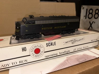 Unidad F Stewart Hobbies Western Maryland #61 escala HO: C-6 Foto 1 de 4
