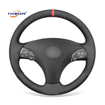 Cubierta de volante de gamuza para Lexus ES240 ES250 ES300 ES350 Lexus GS350 #0403 Foto 1 de 4