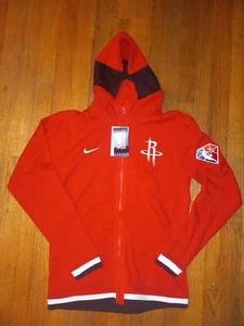 Nike NBA 75th Youth Houston Rockets Medium Thermaflex Showtime Zip up Hoodie - Photo 1/2
