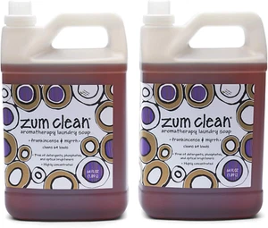 Zum Laundry Soap by Indigo Wild - Liquid, Plant-Based Soap with Baking Soda, Ess - Picture 1 of 12