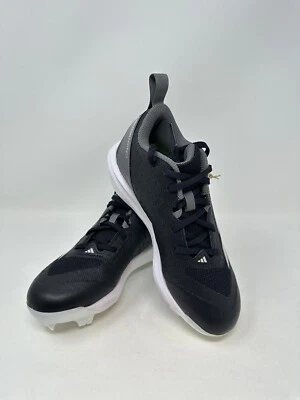 adidas Kid's Adizero Instinct TP Cleats - US:3.5, Black/Grey, K1(B666T) - Image 1 of 4