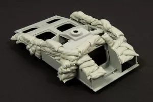 RE35-316, Sandbags armor for StuG III F8 (heavy set), PANZERART, SCALE 1/35 - Picture 1 of 4