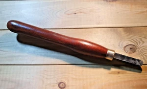 Vintage Wood Turning Chisel Lathe Old Woodworking Hand Tools Carpentry Tool - Picture 1 of 14