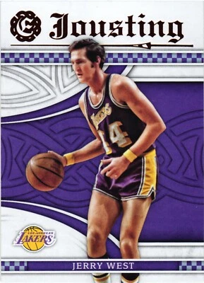  2016-17 Panini Excalibur Jousting #24 Jerry West/Jousting - Image 1 of 2