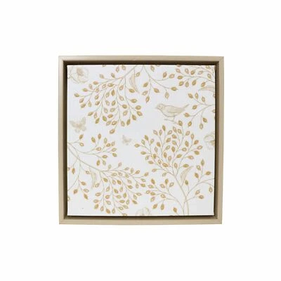 Full Bloom Light Framed Canvas 34x34 Home Wall Art Canvas House Warming Gift - Image 1 of 3