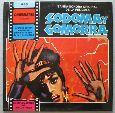 Sodom and Gomorrah Spanish LP Rozsa RCA NL-43755 - Image 1 of 3