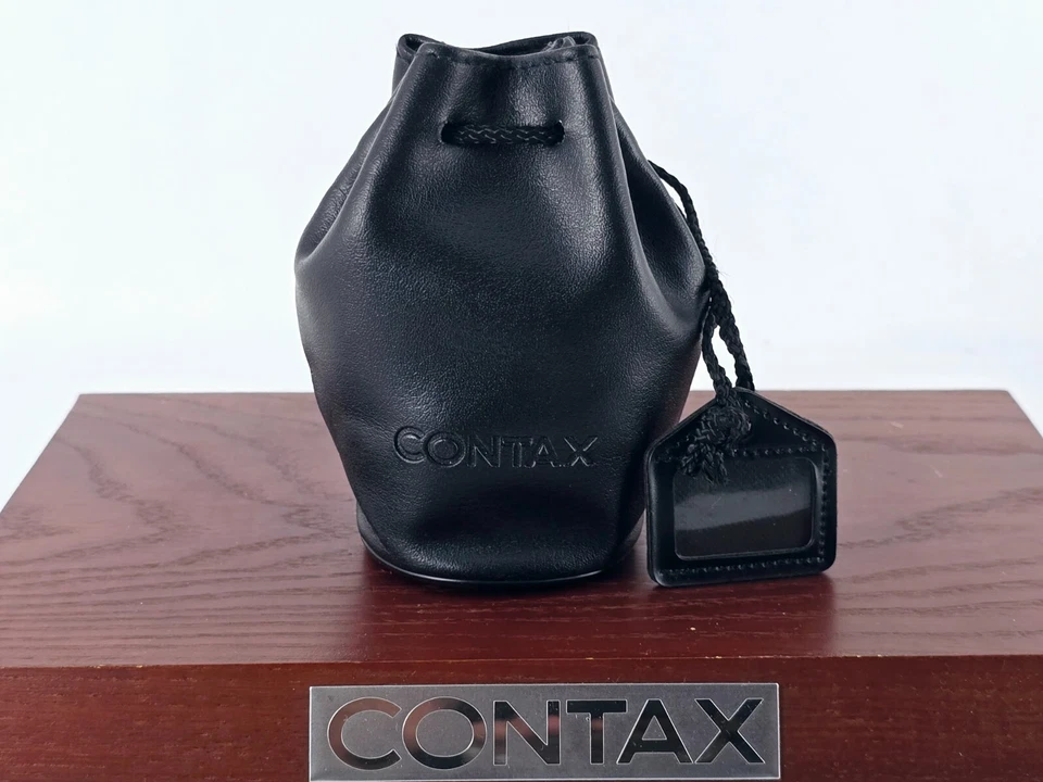 🌸[COMO NUEVO] Contax GCL-1 Estuche de lente de cuero genuino original de JAPÓN Foto 1 de 4