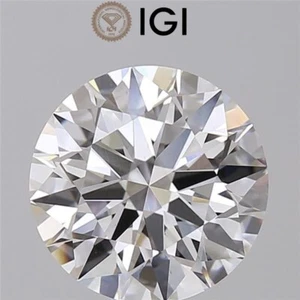 2.71 ct. VS2 Clarity F Color Loose Diamond Round IGI Certified Rare Gift - Imagen 1 de 15