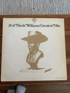 24 of HANK WILLIAMS Greatest Hits Best LP country vinyl MGM Records EX/VG+ - Picture 1 of 11