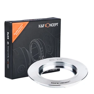 K&F M42 to EOS, Lens Mount Adapter for M42 Mount Lens to Canon EF EF-S EOS Mount - Picture 1 of 7