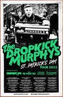 DROPKICK MURPHYS St Patricks Day 2022 Tour Ltd Ed RARE Poster! Punk Folk Ska