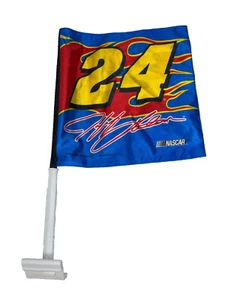 VTG 2001 WinCraft Jeff Gordon Car Window Flag #24 - Picture 1 of 3