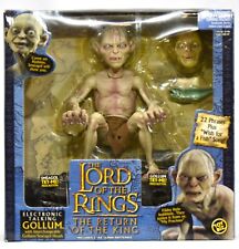 Lord of the Rings: The Return of the King Talking GOLLUM 10" figure 2003 Sealed
