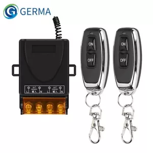 AC Wireless Remote 110V-240V 30A RF Relay Control Remote Switch 433Mhz Receiver - Picture 1 of 14