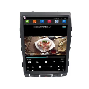 Radio de coche con pantalla Android 14 Tesla para Toyota Land Cruiser LC200 2008-2015 Player - Imagen 1 de 12