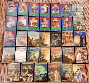 Lot of 34 The Animated Stories from the New Testament & The Book of Mormon DVDs - Picture 1 of 6