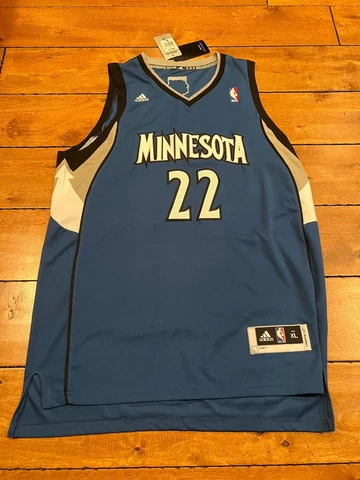 ANDREW WIGGINS Mens Size XL MINN TIMBERWOLVES Adidas Swingman Jersey NEW W/ Tags Cover