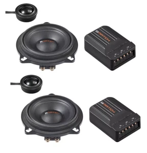 Match 2 way 4 " Component speaker upgrade fit BMW 5 series F10 F11 3 Series E90 - Picture 1 of 1