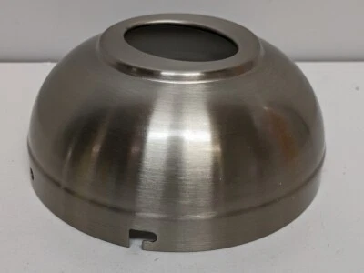 Canopy Replacement-Hampton Bay Mena 54" Brushed Nickel Ceiling Fan-FOR PARTS - Image 1 of 4