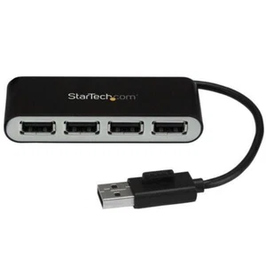 StarTech ST4200MINI2 4 Port USB Hub 4 x USB 2.0 port - Bus Powered - USB Adapter - Picture 1 of 1