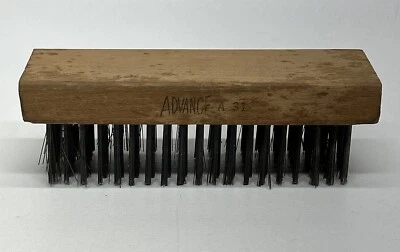 Cepillo de alambre vintage Advance A 31 bloques Foto 1 de 4