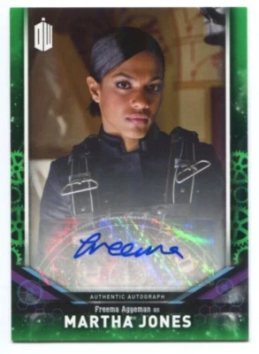 2018 Doctor Who FREEMA AGYEMAN as MARTHA JONES Signature Series AUTOGRAPH #13/50 - Image 1 of 2