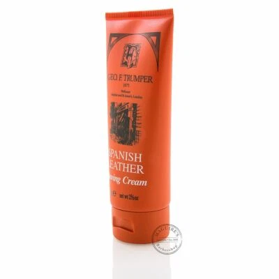 Geo F Trumper Spanish Leather Soft Shaving Cream - 75g