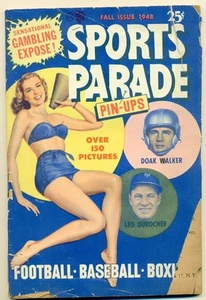 MLB - BÉISBOL-FÚTBOL-BOXEO - DESFILE DEPORTIVO - PIN-UPS - LEO DUROCHER - CAMINANTE - Imagen 1 de 3