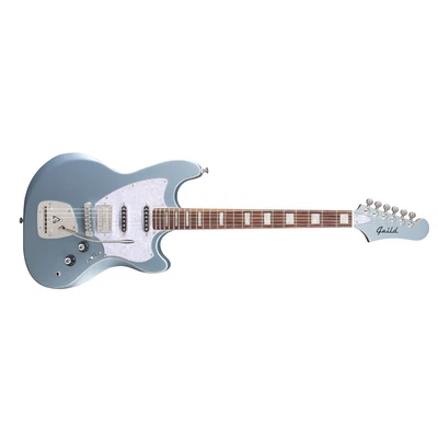 Guitarra Guild Surfliner Deluxe HSS, diapasón de palisandro, azul glaciar metálico Foto 1 de 4