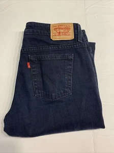 Levis 515 • Boot Cut Womens Stretch Denim Black Jeans • Size 8 S Red Tab - Picture 1 of 8