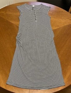 Old Navy striped bodycon dress, maternity size Large - Picture 1 of 8