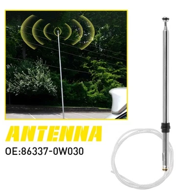 Mastro de antena de alimentação 86337-0W030 aço inoxidável durável para Lexus RX300 1999-2003 - Imagem 1 de 4