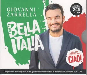 2xCD Giovanni Zarrella La Vita È Bella Italia SLIPCASE 21 Music - Picture 1 of 1