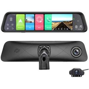 Coche DVR Android ADAS Monitor Remoto Espejo Retrovisor con Cámara DVR Doble Lente - Imagen 1 de 9