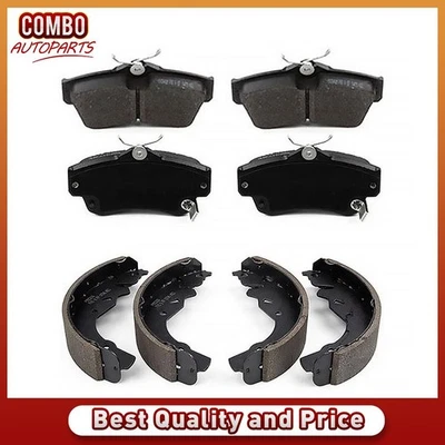 Pastillas de freno delanteras y traseras zapatas de tambor para Chrysler PT Cruiser 2001-2005 Foto 1 de 4